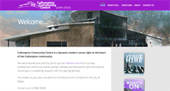Desktop Screenshot of cullomptoncommunitycentre.org.uk